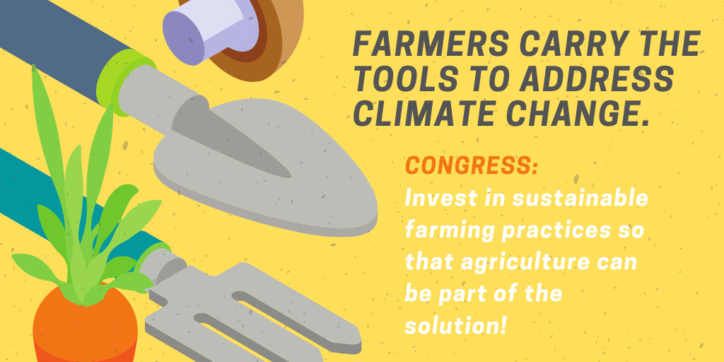 Farmer tools to address climate change